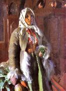 Anders Zorn Portrait of Mona oil